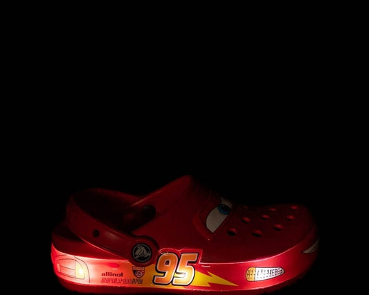 (Genuine) Kids Lightning π π°π€ππ²π²π» Racing LED Clogs | Comfortable Non-Slip Sandals for Boys & Girls