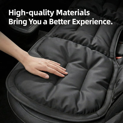 Premium Leather Seat Covers – Skin-Friendly, Stain-Resistant & Easy to Clean. Designed for Front and Rear Seats to Provide Full Coverage and Everyday Protection.（Multiple Brands to Choose From）