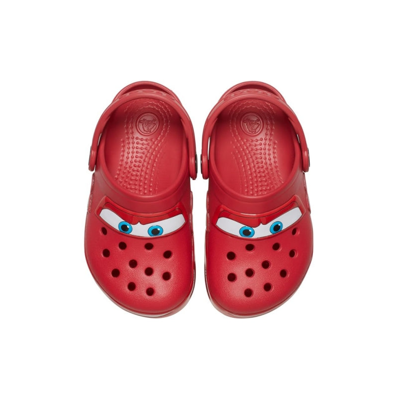 (Genuine) Kids Lightning 𝗠𝗰𝗤𝘂𝗲𝗲𝗻 Racing LED Clogs | Comfortable Non-Slip Sandals for Boys & Girls