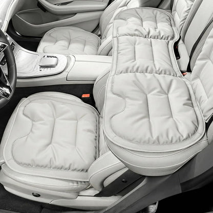 Premium Leather Seat Covers – Skin-Friendly, Stain-Resistant & Easy to Clean. Designed for Front and Rear Seats to Provide Full Coverage and Everyday Protection.（Multiple Brands to Choose From）